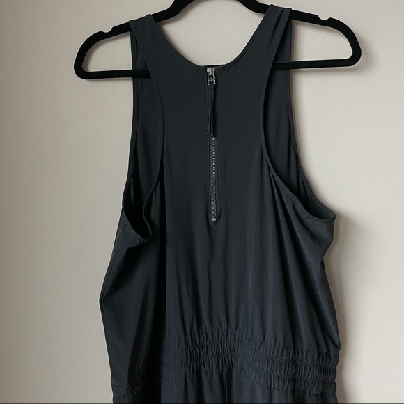 Athleta Black Hillside Jumpsuit Romper Sleeveless size 16 - Picture 11 of 12